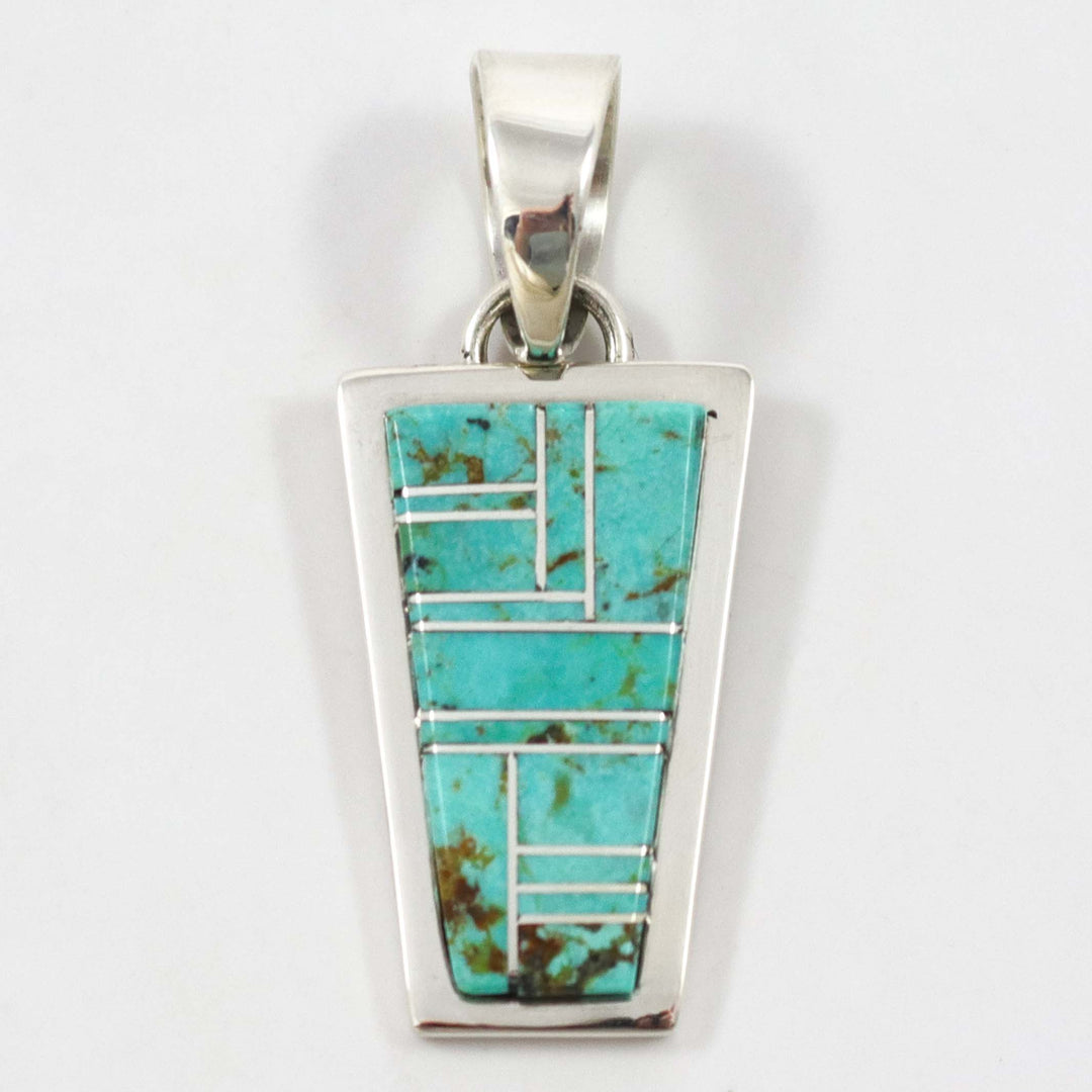 Turquoise Inlay Pendant