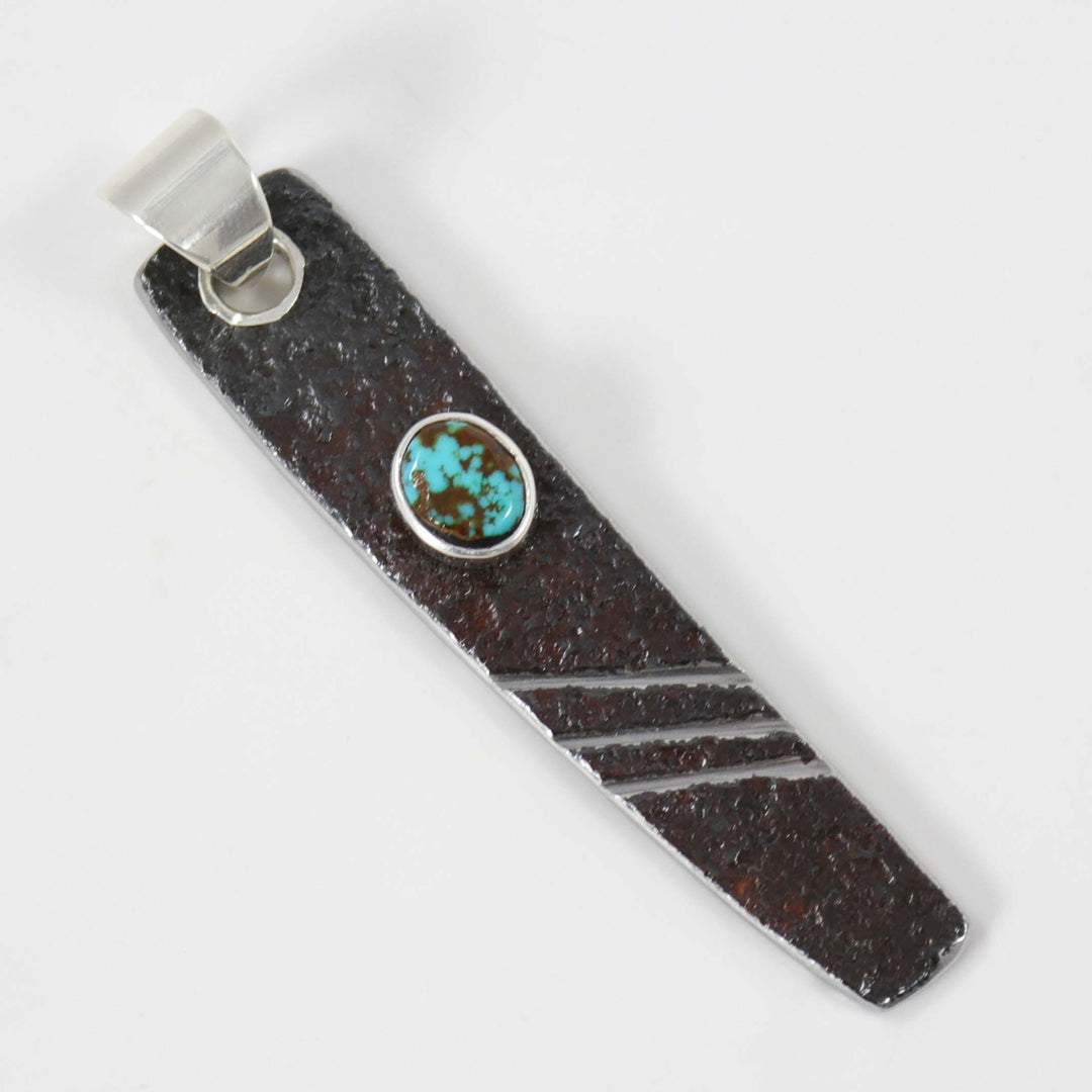 Pilot Mountain Turquoise Pendant