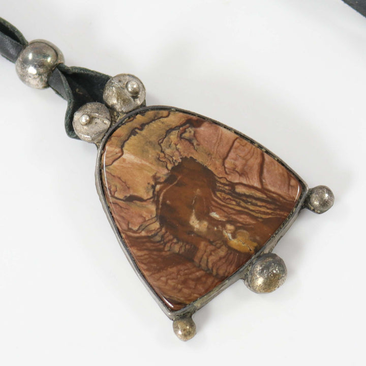 Jasper Bug Pendant