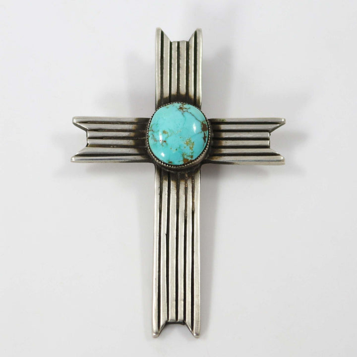 Royston Turquoise Cross Pendant