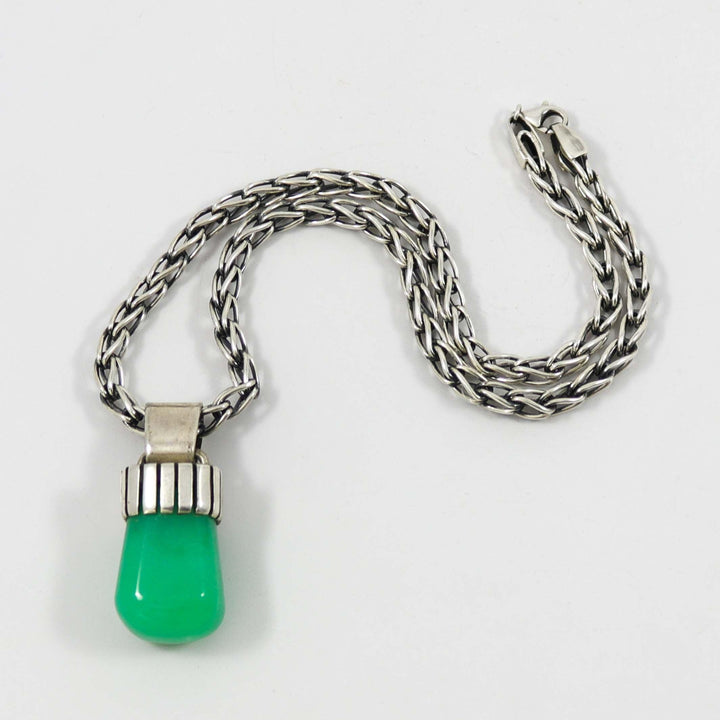 Chrysoprase Pendant