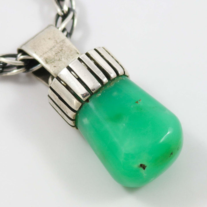 Chrysoprase Pendant