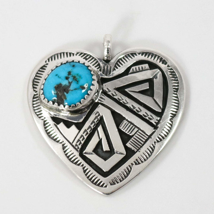 Turquoise Heart Pendant