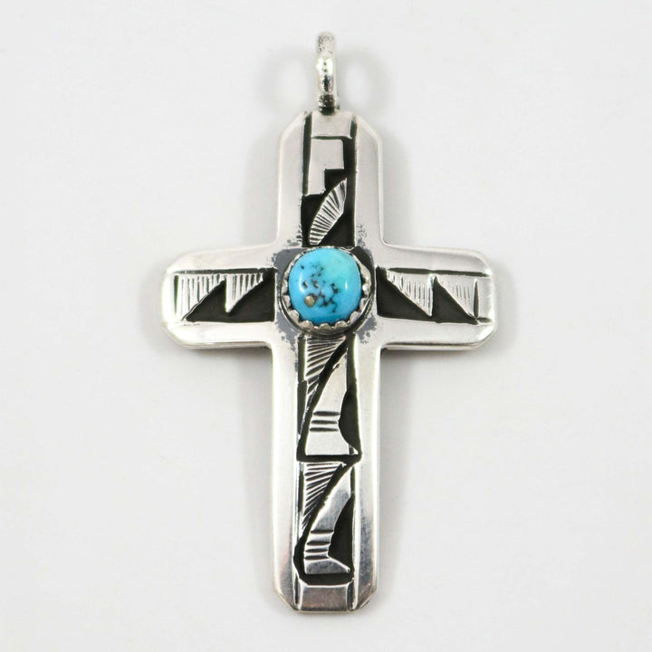 Turquoise Cross Pendant