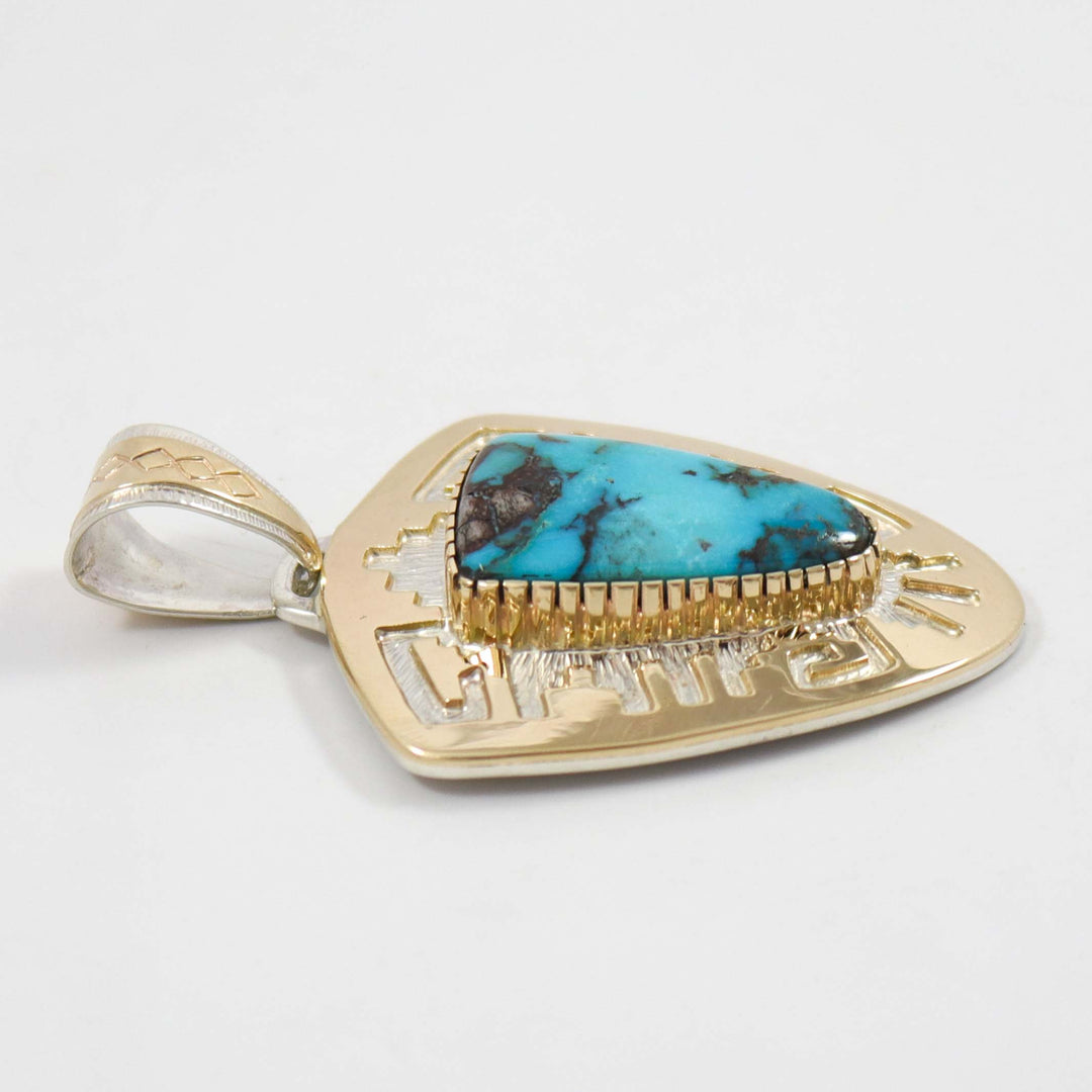 Bisbee Turquoise Pendant