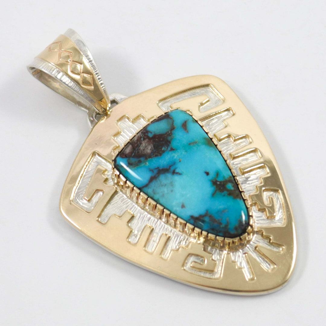 Bisbee Turquoise Pendant