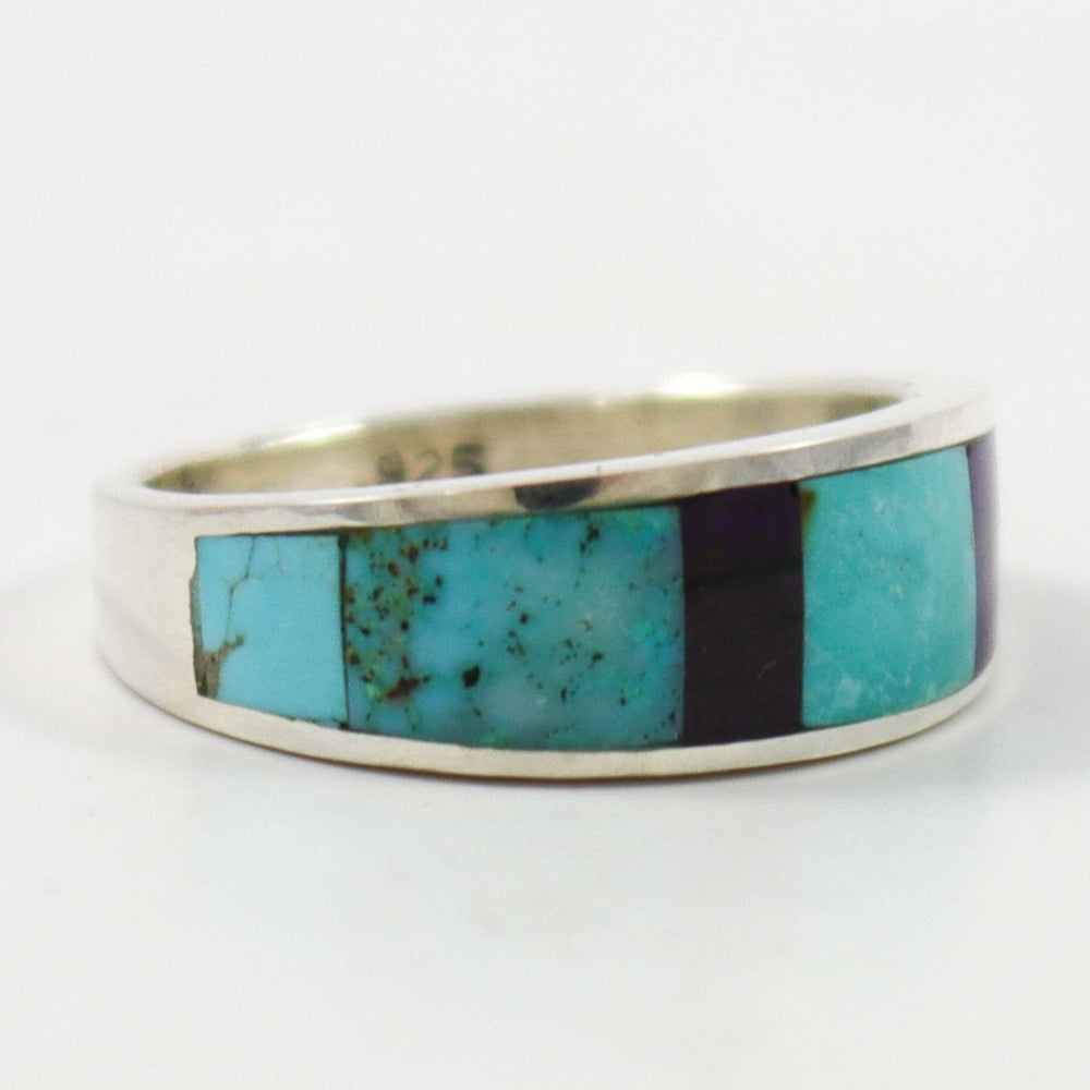 Blue Moon Turquoise and Sugilite Ring by Noah Pfeffer - Garland's