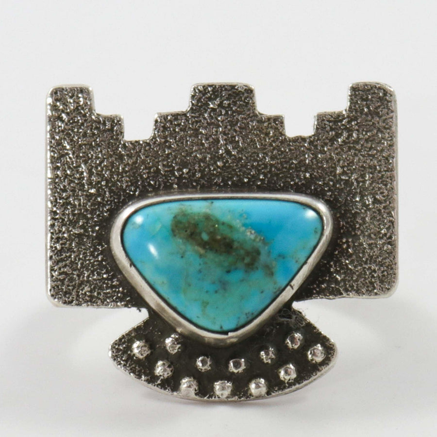 Kingman Turquoise Ring by Joel Pajarito - Garland's