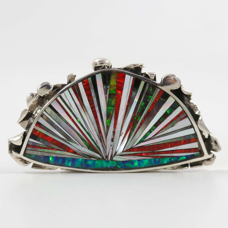 Sunrise Inlay Ring by Colin Coonsis - Garland's