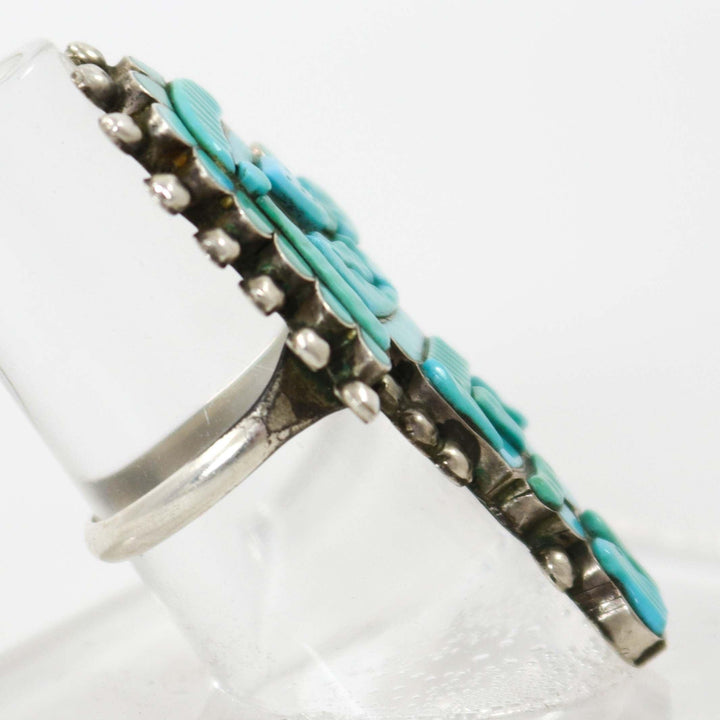 Turquoise Hoop Dancer Ring by Lavonne Lalio - Garland's