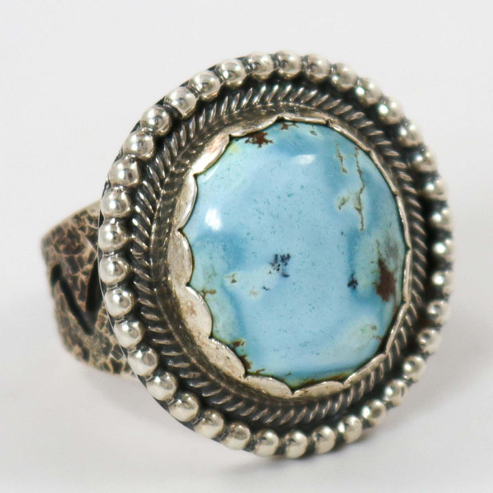 Golden Hills Turquoise Ring by Daniel Benally - Garland's