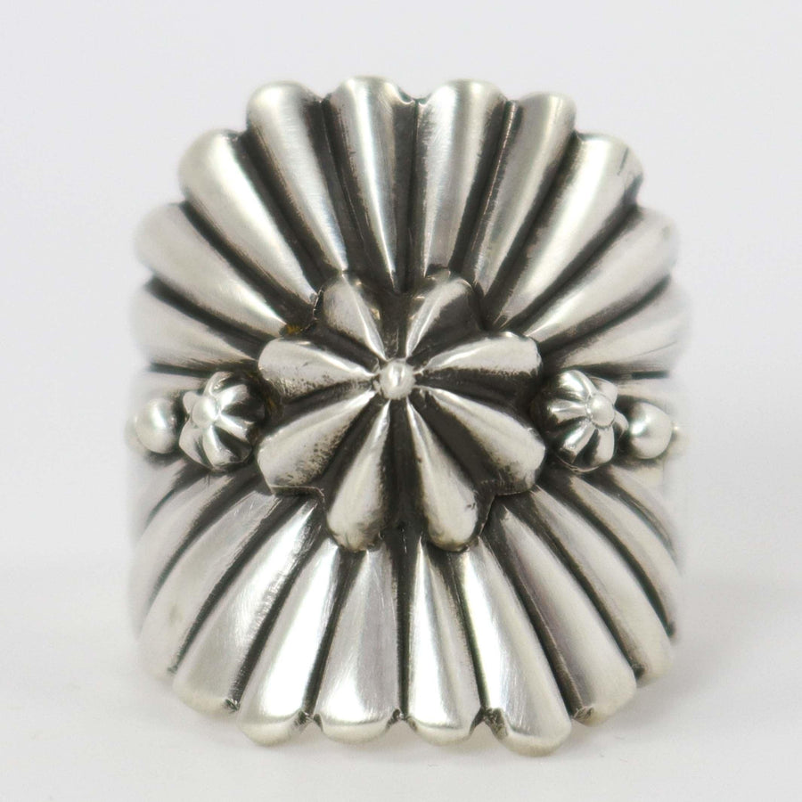 Silver Ring by Thomas Jim - Garland's