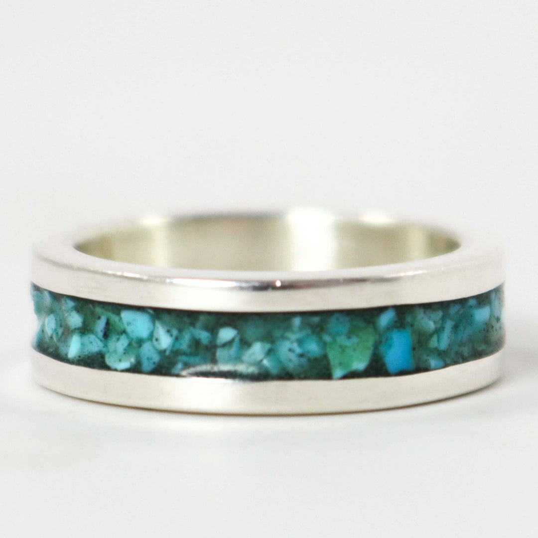 Turquoise Inlay Ring by Peter Nelson - Garland's