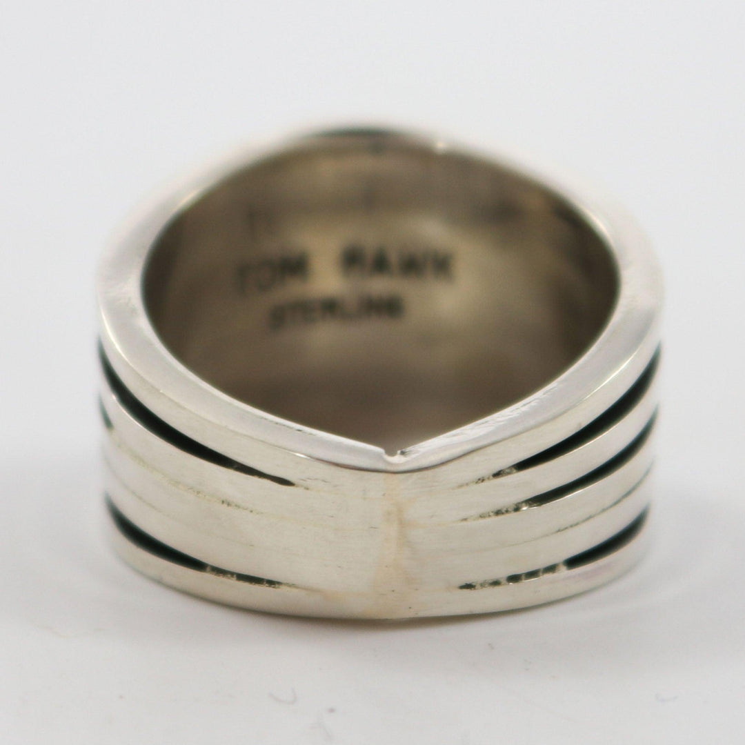 Silver Tracks Ring