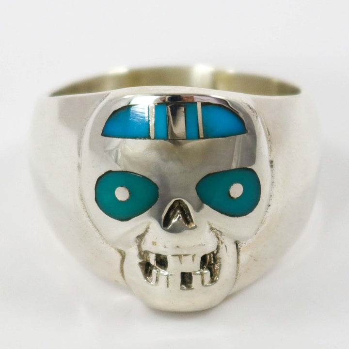 Inlay Skull Ring by Stanley Manygoats - Garland's