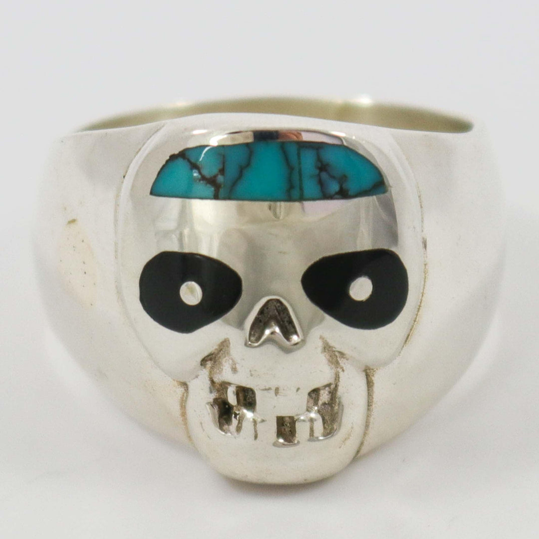 Inlay Skull Ring by Stanley Manygoats - Garland's