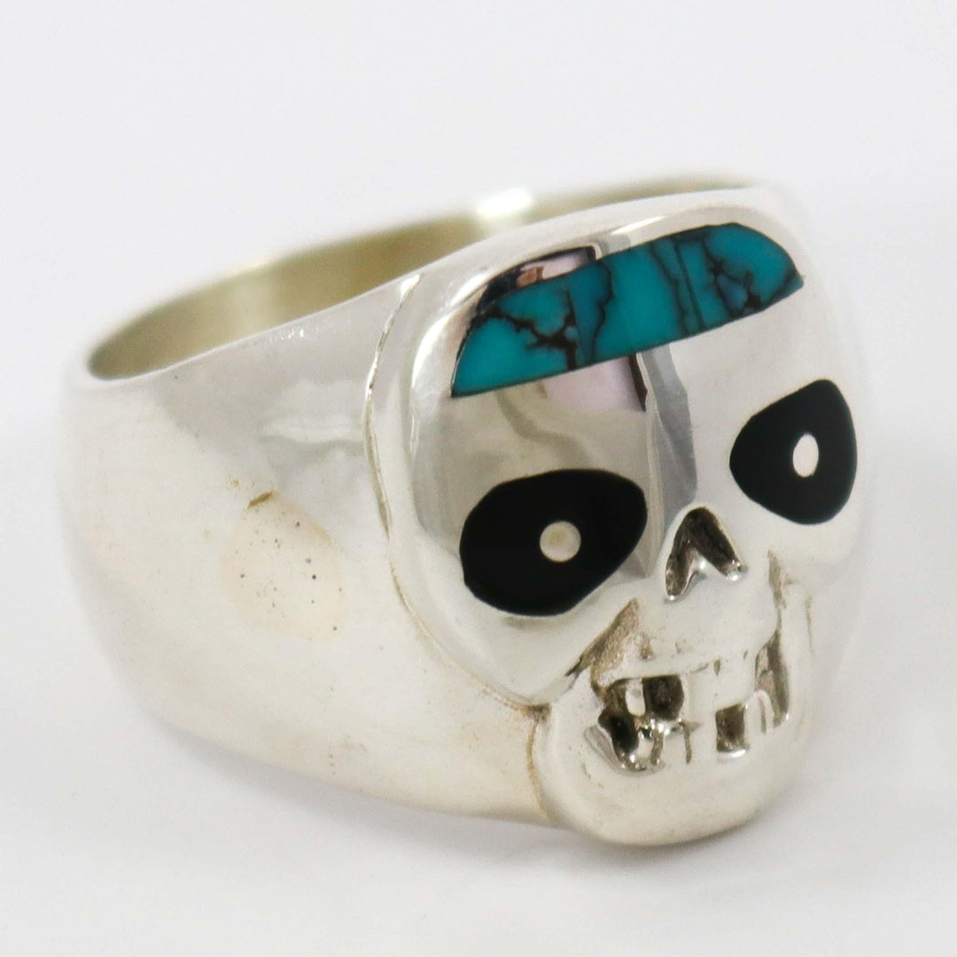 Inlay Skull Ring by Stanley Manygoats - Garland's