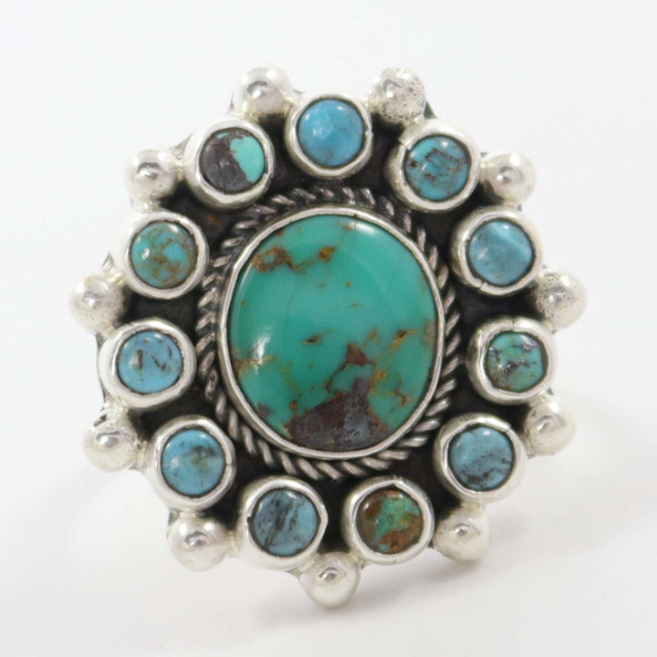 Turquoise Cluster Ring