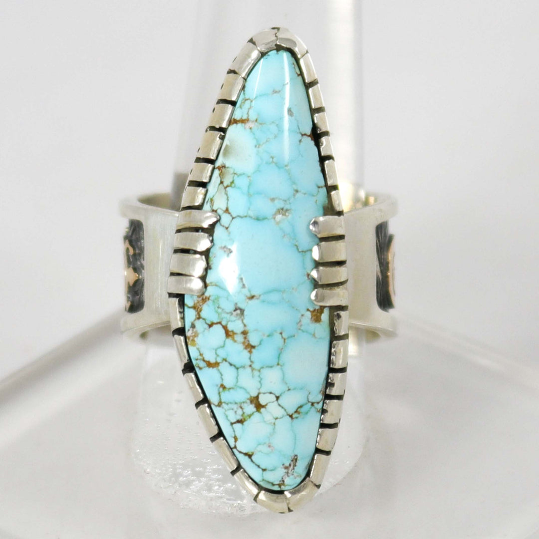 Number Eight Turquoise Ring