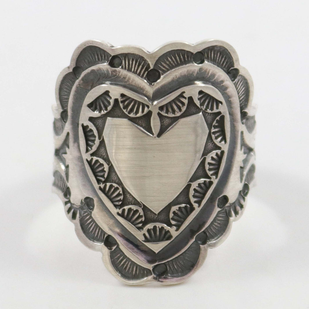 Silver Heart Ring