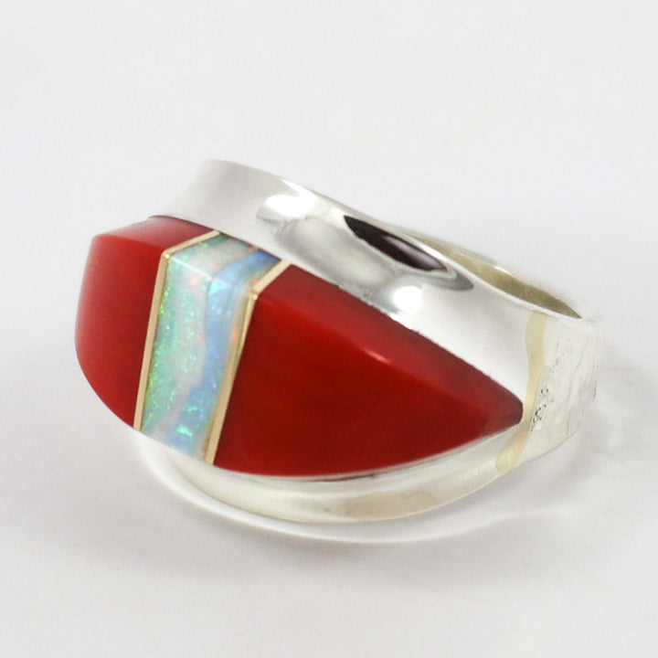 Rosarita and Opal Inlay Ring