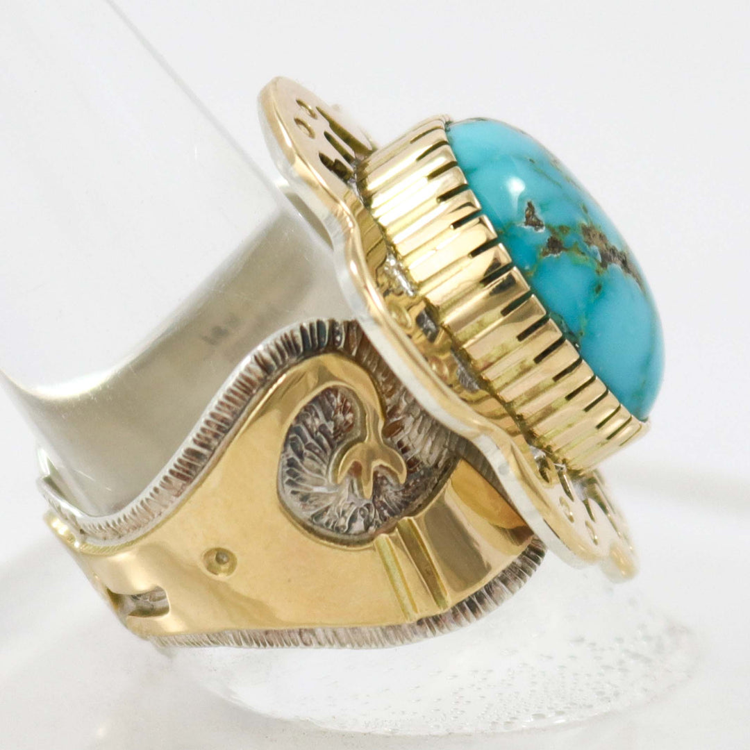 Lone Mountain Turquoise Ring