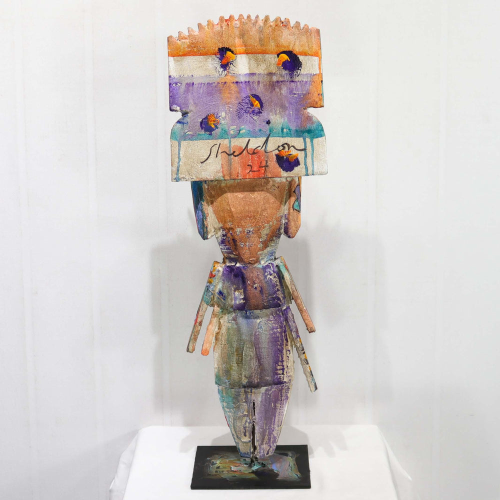 Navajo Spirit Being Sculpture by Sheldon Harvey - Garland's