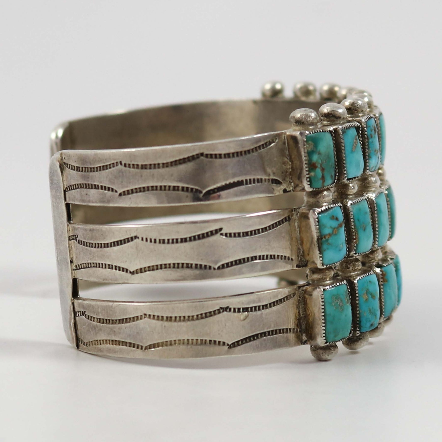 1940s Turquoise Row Bracelet – Garland's