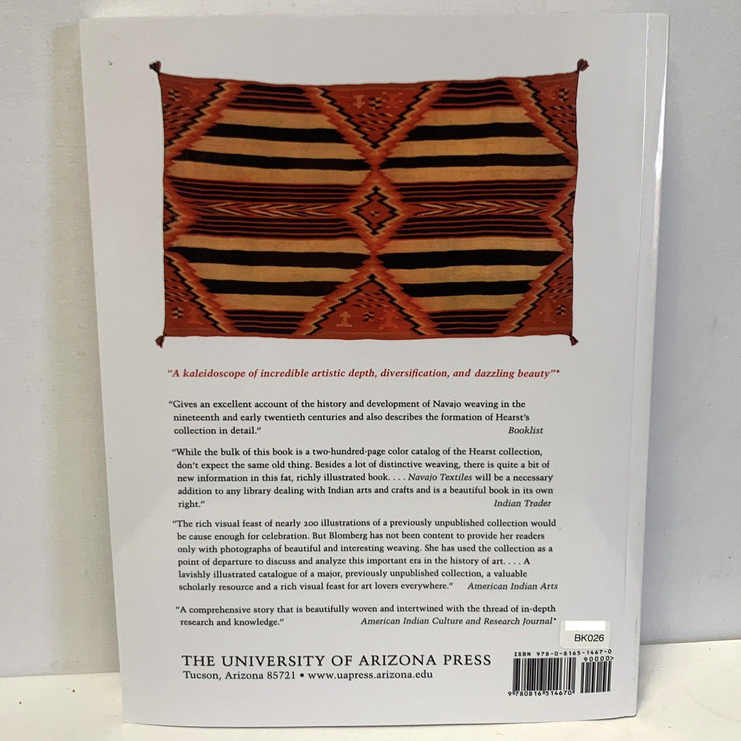 Navajo Textiles: The William Randolph Hearst Collection by Nancy Blomberg - Garland's